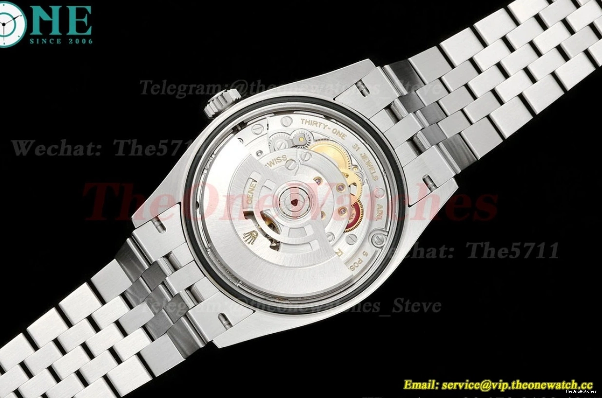 SS SS White Datejust 126234 Rmn JQF Jub 36mm VR3235 0111